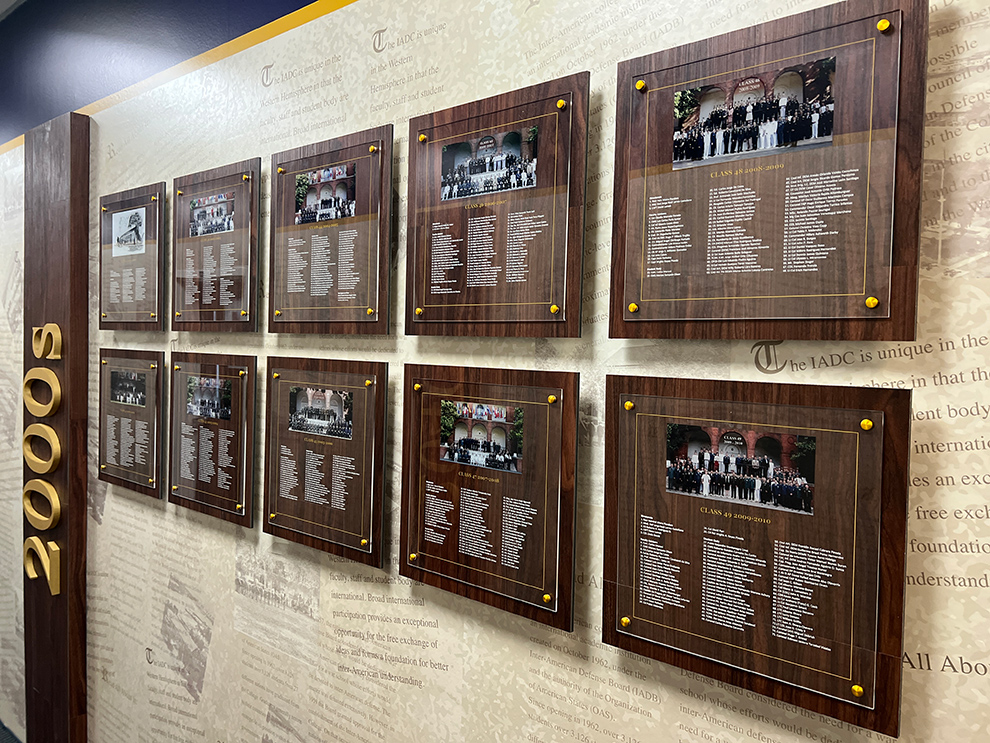 Timeline Wall Displays in Norfolk, VA