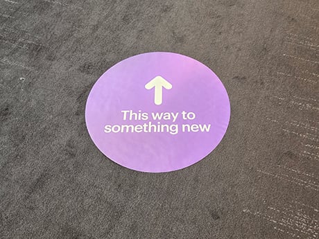 Floor Graphics in Alexandria, VA