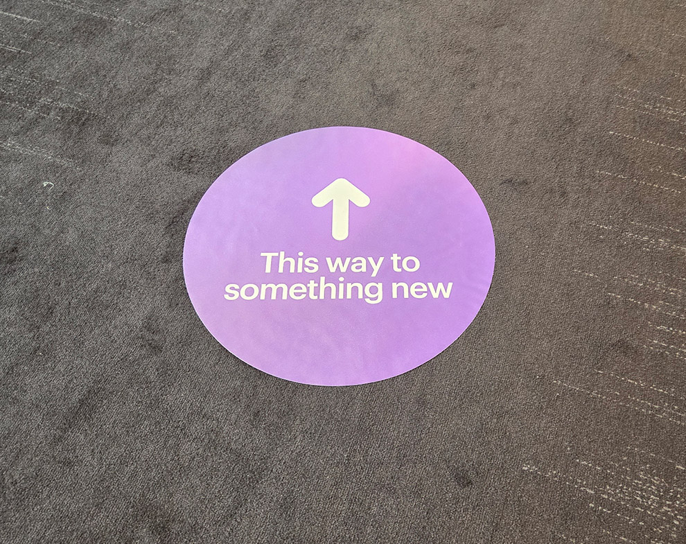 Event Floor Graphics in Columbia, MD