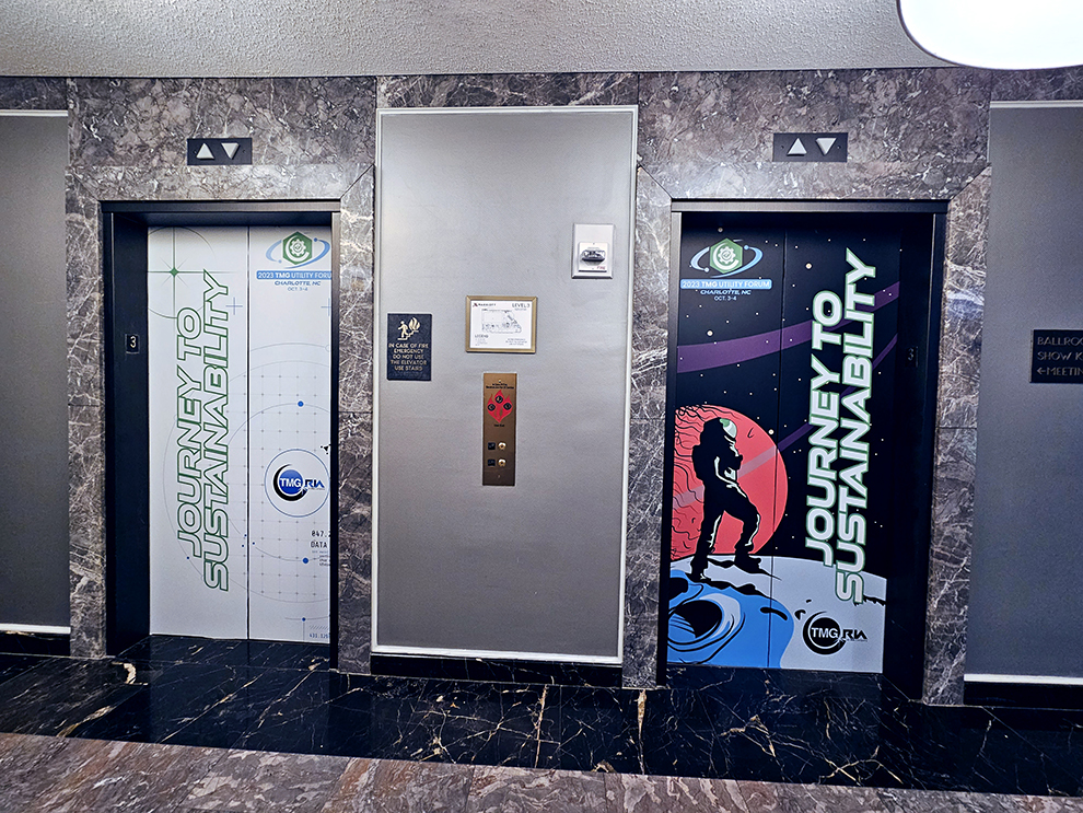 Elevator Wraps in Reston, VA