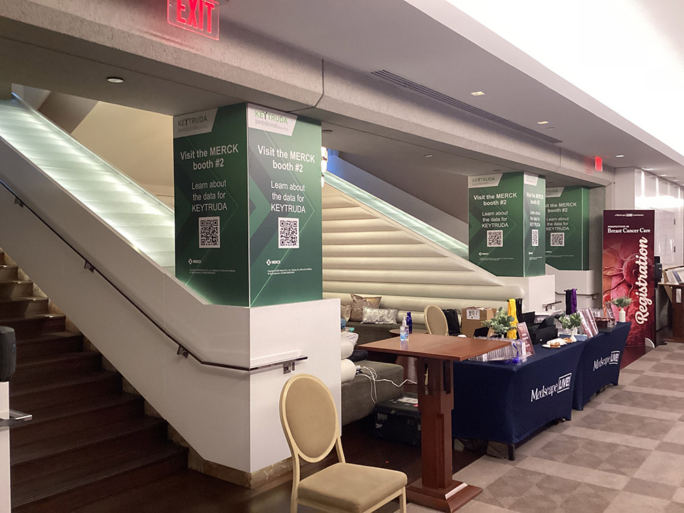 Branded trade show displays for conferences and meetings in Newport News, VA