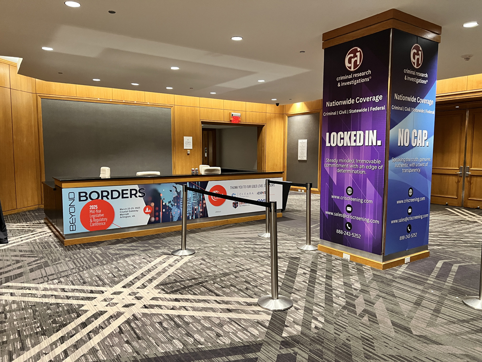 Custom trade show displays with corporate branding in Norfolk, VA