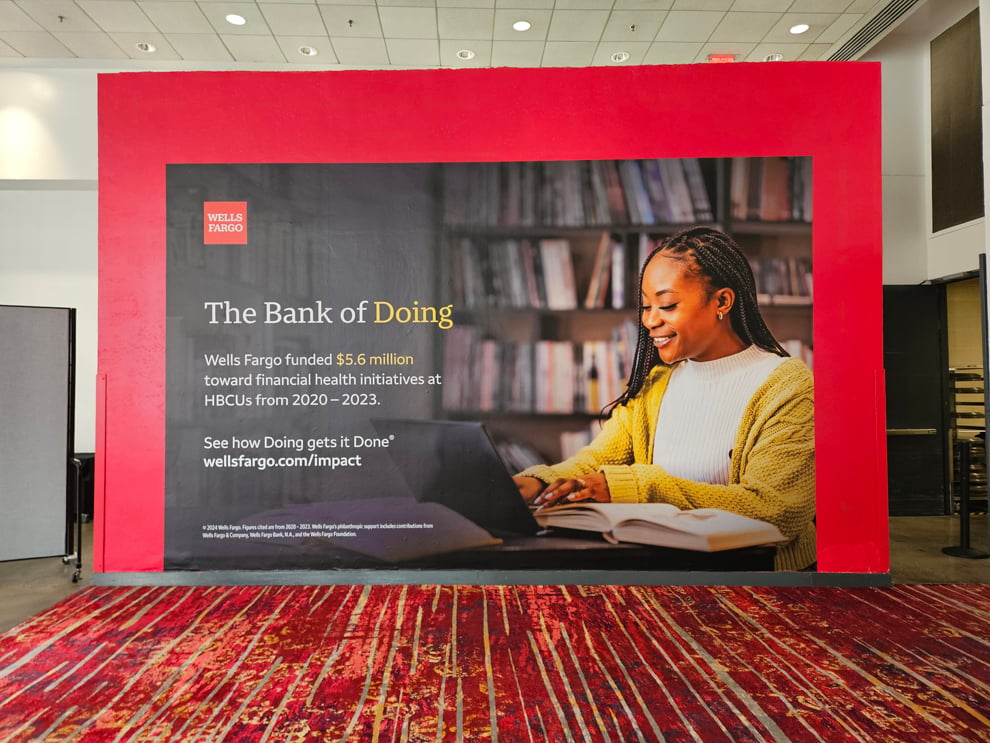 Trade show displays with branded backdrops and graphics in Richmond, VA