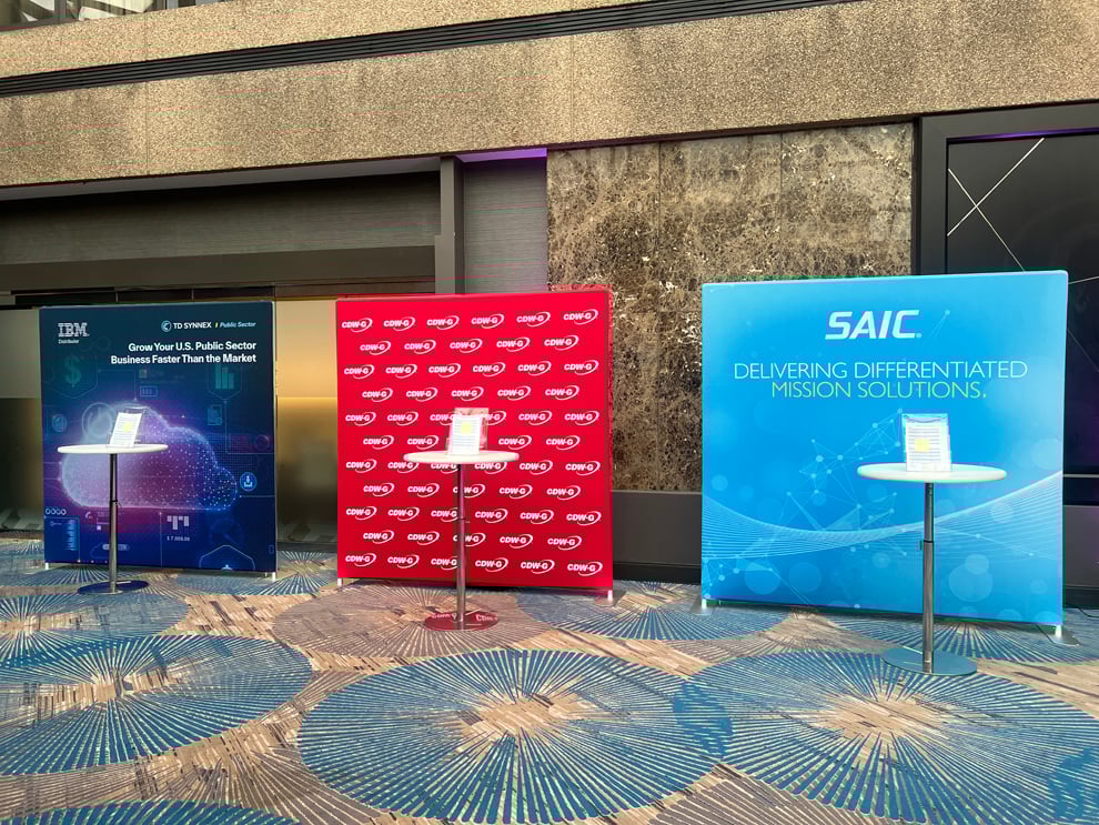 Portable trade show displays and branded graphics in Rockville, MD