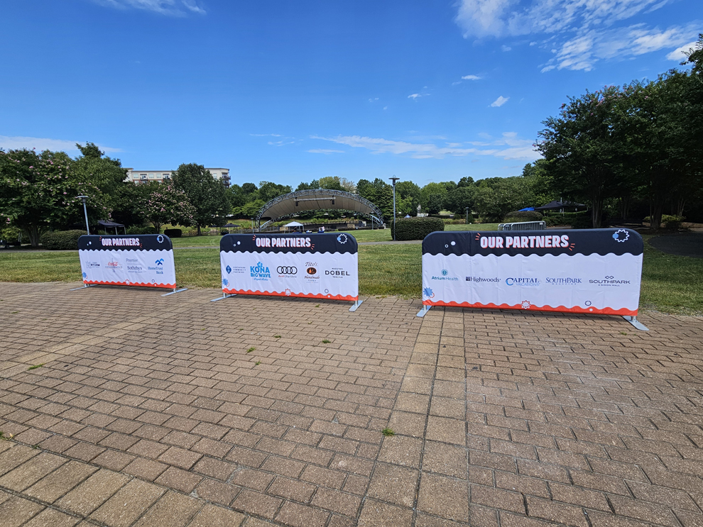 Custom vinyl banners for event branding in Baltimore, MD