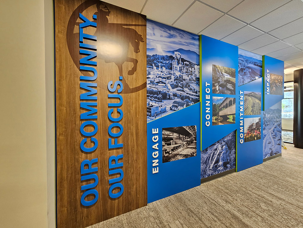 Mission Statement Wall Displays in Baltimore, MD
