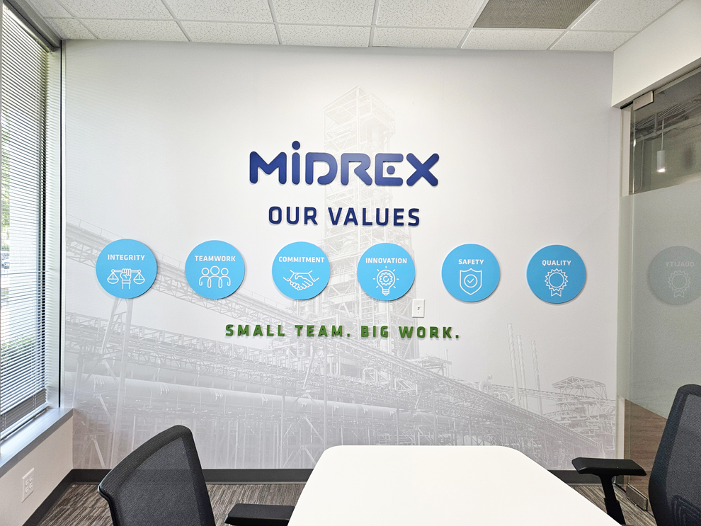 Wall Displays for Workplaces in Chesapeake, VA