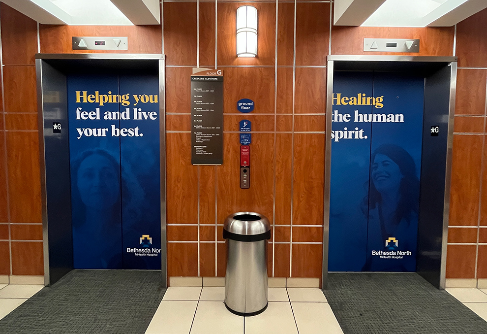 Elevator Wraps in Williamsburg, VA