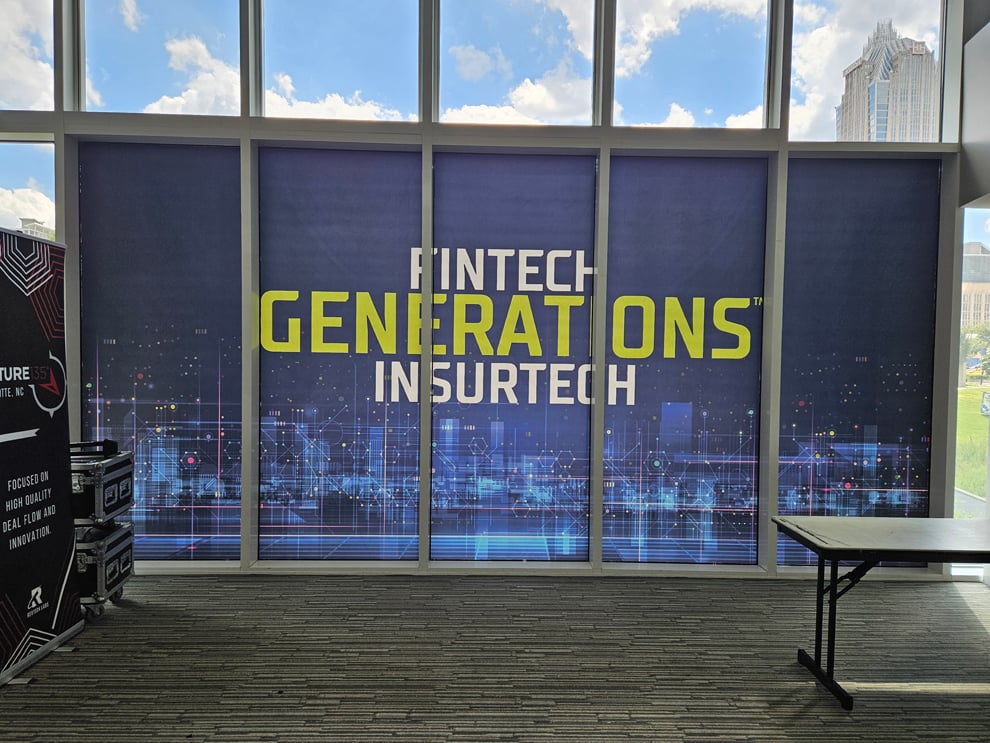 Window Graphics in Norfolk, VA designed and installed to enhance company branding