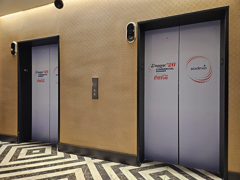 Elevator Wraps in National Harbor, MD