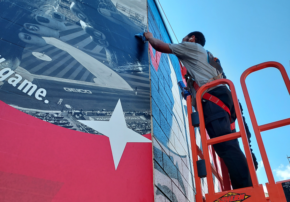 Sign Installation in Reston, VA