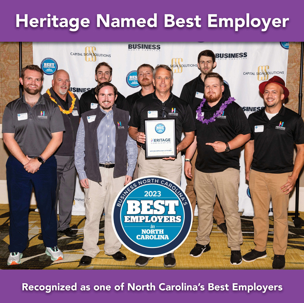 Heritage Signs & Displays Recognized